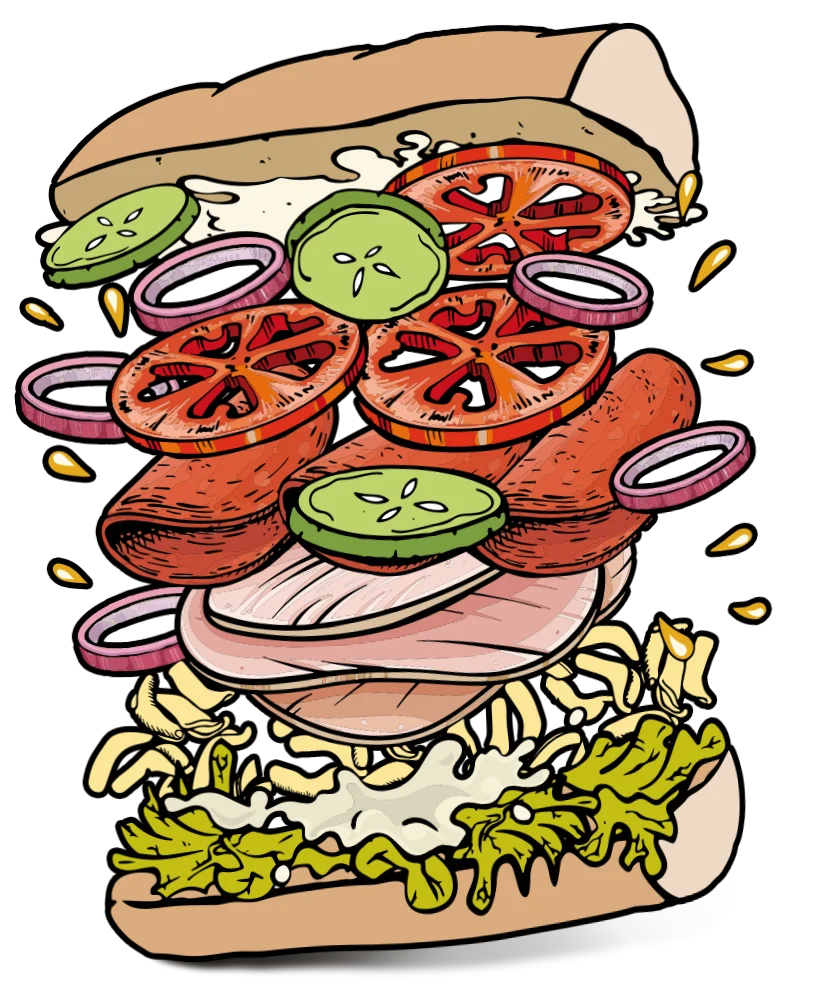 Leckeres Sandwich